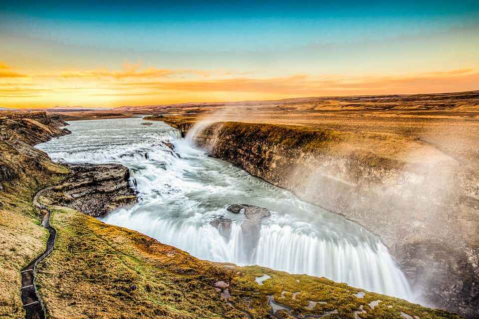 Golden circle iceland landmark