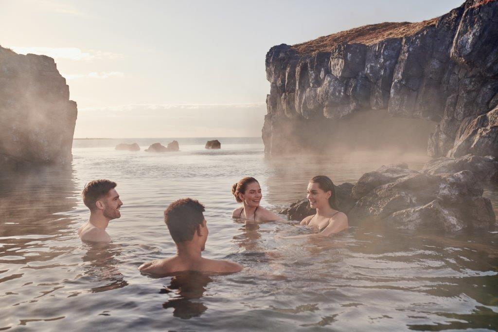 Cold & Hot: Silfra Snorkeling & Sky Lagoon - with Snorkeling Photos